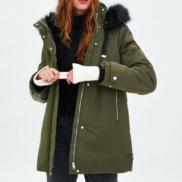 Zara TRF Parka - Picture 1 of 7